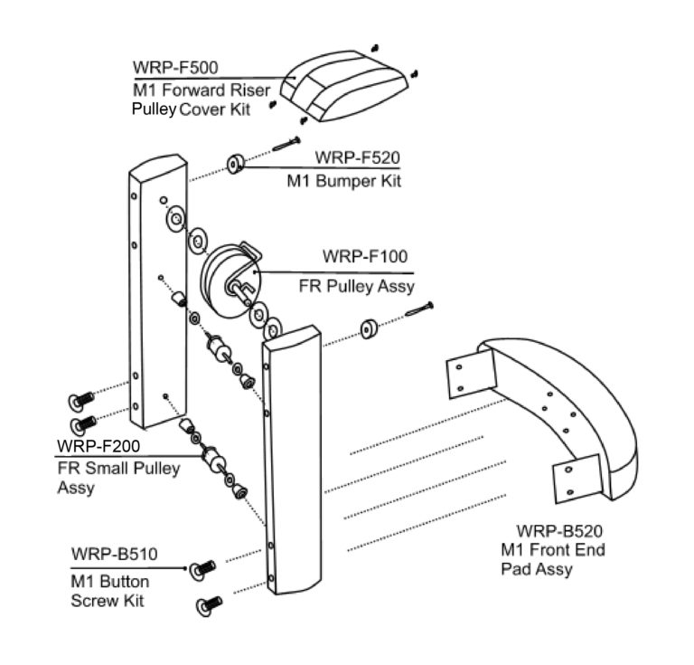 Drawings WaterRower Service & Support