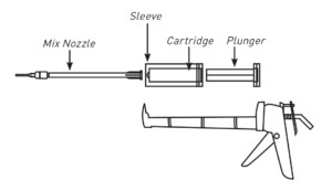 Waterrower tank glue kit outlet