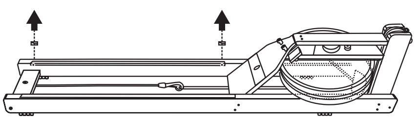 Series 4 Rail Extrusion Removal Waterrower Service Support